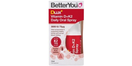 DLux+ Vitamin D+K2 Günlük Ağız Spreyi - POWERBODY