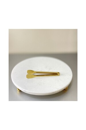 Dmr Life Gold Gold Steel Sugar Tongs 1 Piece - Demir Çeyiz