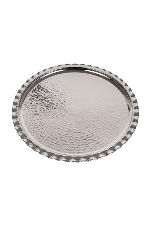 Dmt Gaziantep 35cm Hand Tattoo Presentation Serving Tray 35cm (WITH SCRATCHES) DMT-19113 - DMT COPPER HOME
