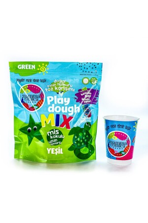 Do It Yourself Play Natural Play Dough Powder Mix-green - Mammacomicadough