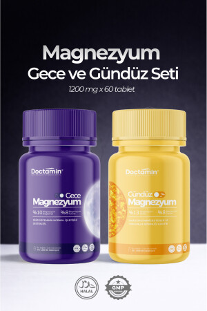 DOCTAMIN Magnezyum Gece ve Gündüz Seti - DOCTAMIN