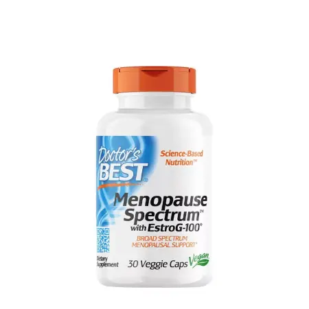 Doctor's Best Menopause Spectrum with Estrog-100 (30 Veggie Capsules) - Doctor's Best