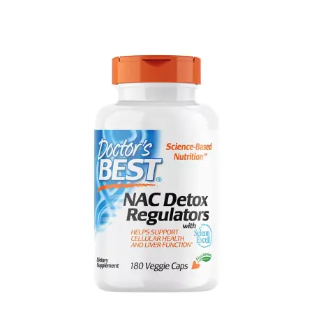 Doctor's Best NAC Detox Regulators (180 Veg Capsules) - Doctor's Best
