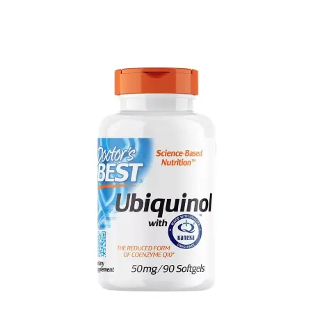 Doctor's Best Ubiquinol with Kaneka Ubiquinol 50 mg (90 Softgels) - Doctor's Best