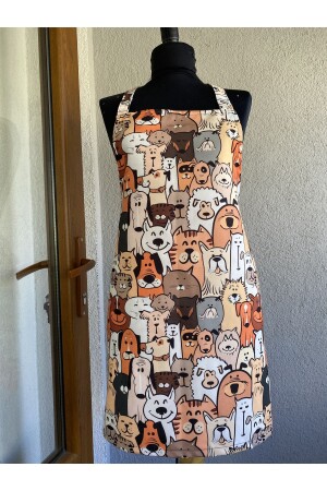 Dog Patterned Kitchen Apron Chef Apron Cook Clothing First Quality Chef Apron ö4 - favori bonem