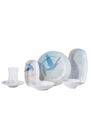 Doğa Collection 26 Piece Breakfast Set A8719 - KORKMAZ