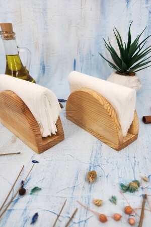 Doğal Ağaç 2 Li Peçetelik - Montesev