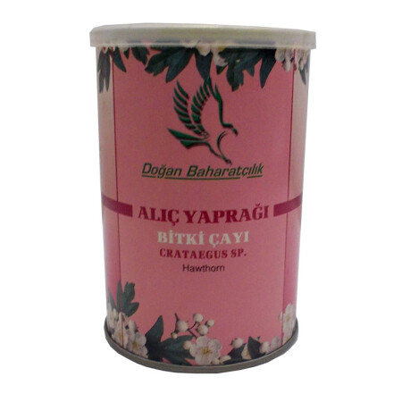 Doğal Alıç Yaprağı 100 Gr Teneke Kutu - Doğan