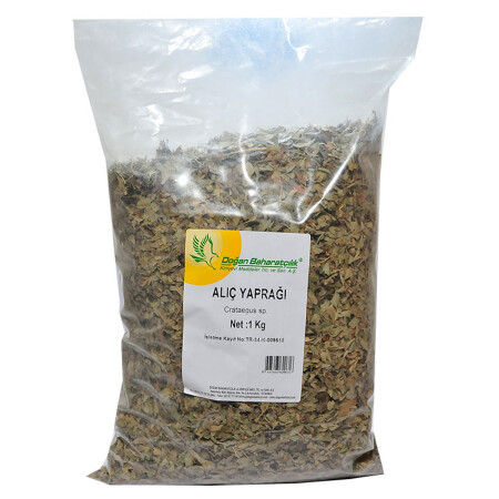 Doğal Alıç Yaprağı 1000 Gr Paket - Doğan