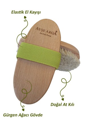 Doğal At Kılı Fırça Kremrengi - Ayşe Arga