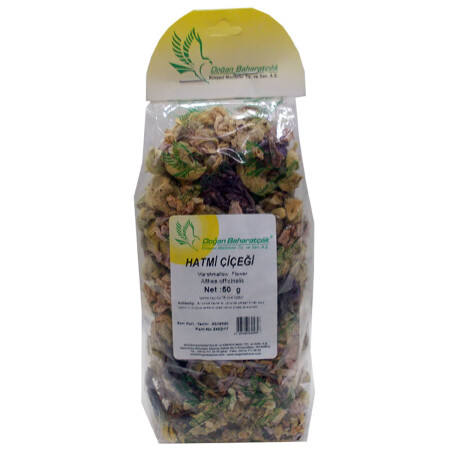 Doğal Hatmi Çiceği- Gül Hatmi 50 Gr Paket - Doğan