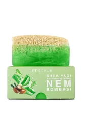 Doğal Kabak Lifli Aloe Vera Sabunu - Shea Yağı İle Zenginleştirilmiş Nem Bombası 130 GR aloevera - LET'SCRUB