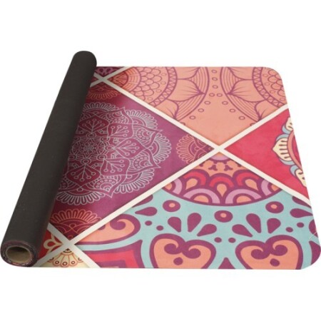 Doğal kauçuktan yapılmış Yate yoga matı, 185x68x0.1cm ölçülerindedir. - Yate