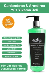 Doğal Su Bazlı Yüz Temizleme & Yıkama Jeli Tüm Cilt Tipleri Için Yüz Makyaj Temizleyici Jel 250 Ml Yağlı Kuru Karma Ciltler En İyi DGG Jel - İlla Life