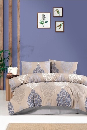 Dohol Double Duvet Cover Set 200x220 NV448 - Mulberry