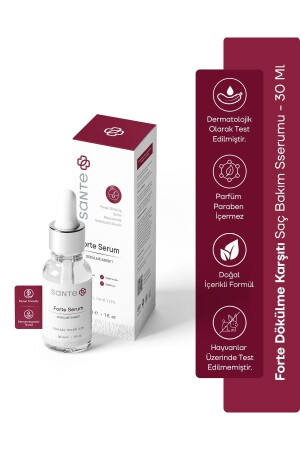 Dökülme Karşıtı Ve Yenileyici Saç Bakım Serumu 30 Ml SANTE025 - SantePlus
