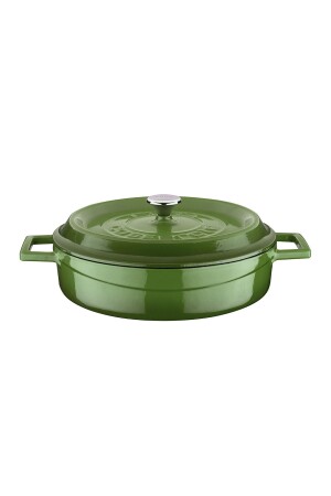 Döküm Çok Amaçlı Yayvan Tencere. Trendy Serisi Çap(Ø)24cm. 181702 - Lava