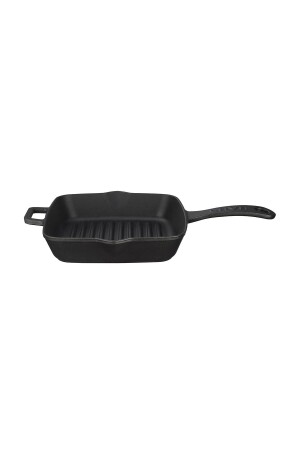 Döküm Kare Izgara Tava Döküm Demir Yekpare Saplı Ölçü 20x20cm. MTF.0108 - Lava