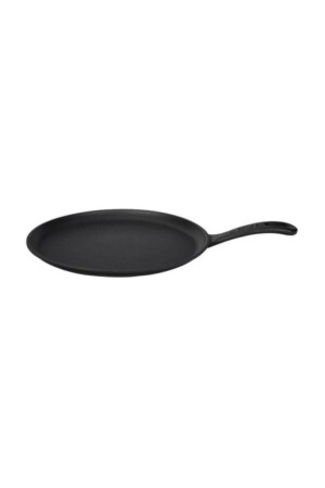Crêpes-/Pizza-/Pfannkuchenpfanne aus Gusseisen, rund, Metallgriff, Durchmesser 26 cm, Lvecoykrp26, LV ECO Y KRP 26 - Lava