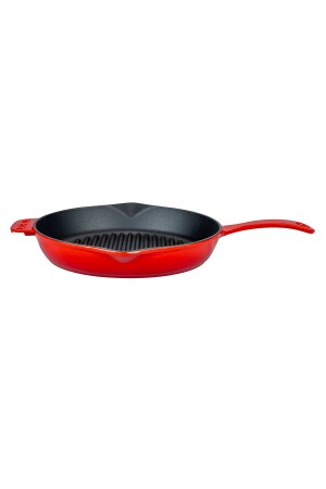 Döküm Yuvarlak Izgara Tava Döküm Demir Yekpare Saplı Çap(Ø)28cm. 199968 - Lava
