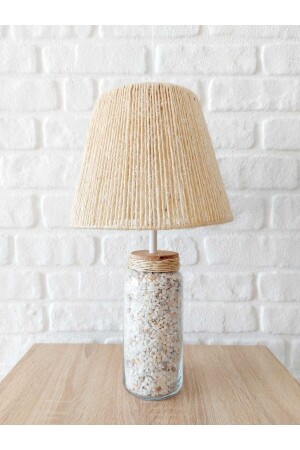 Dolomite Natural Stone Glass Leg Lampshade RN030004 - RETRO NOW