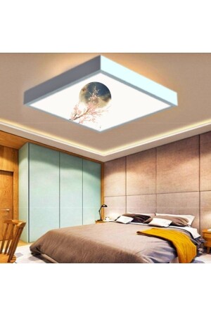 Dolunay Design – moderner Kronleuchter – 60 x 60 LED-Deckenleuchter – 54 Watt – an der Decke befestigte Lampe – Schlafzimmer-Kronleuchter – GP-2111 – Dolunay - Gökyüzü Panel