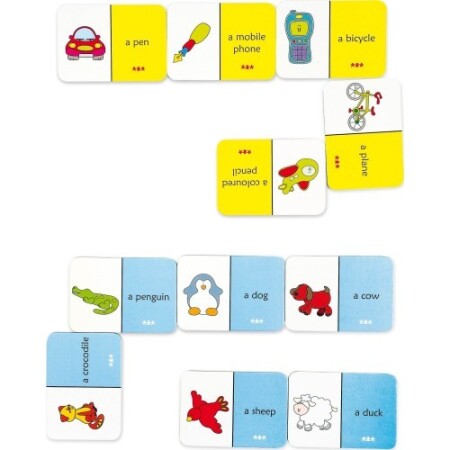 Domino - Animals. English - Nowaszkola