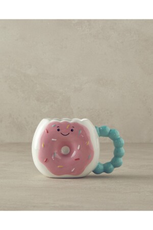 Donut Dolomite Kupa Pembe - Mavi - English Home