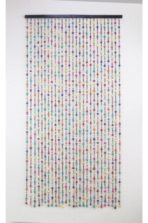 Door Wooden Beaded Door Ornament Door Curtain Door Decoration Door Fly Screen Wooden Fly Screen - 2