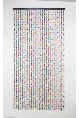 Door Wooden Beaded Door Ornament Door Curtain Door Decoration Door Fly Screen Wooden Fly Screen - 3