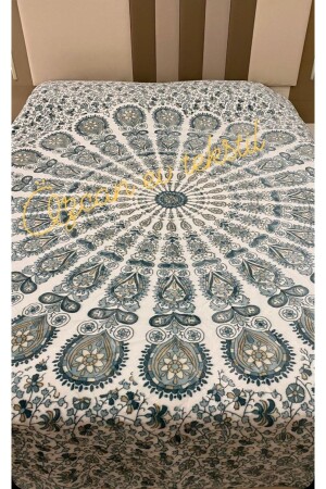 Doppeldecke-Mandala Türkis SBT001 - Sarar