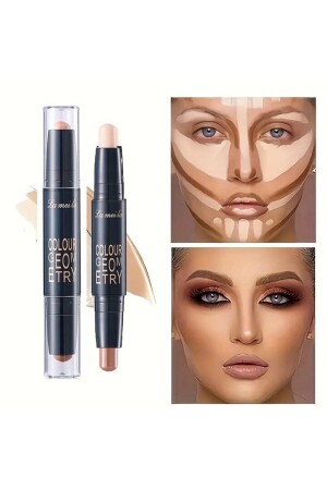 Doppelseitiger Highlight & Contour Contour Stick 02 Medium - The Beauty Band
