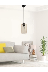 Dora One Glass, Honey Foam Color, Entrance Chandelier, Hall Chandelier, Kitchen Chandelier S33481 - Etsylight