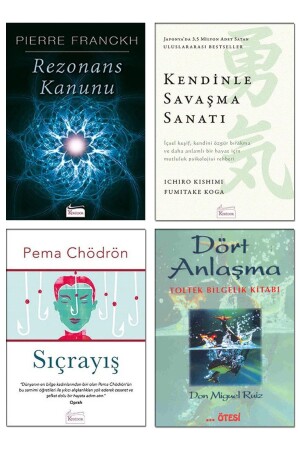 Dört Anlaşma Toltek Bilgelik Kitabı Rezonans Kanunu Pierre Franckh Kendinle Savaşma Sanatı Sıçrayış - Koridor Yayıncılık