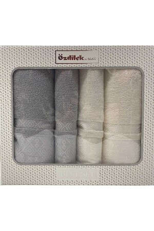 Dory Best Set Badeset Creme – Grau - Özdilek