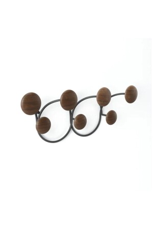 MNZ-Dotsy Black 7-piece Hanger UM 1018114-048 - umbra