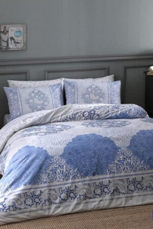 Double Aryan Duvet Cover Set 60154146 - Taç