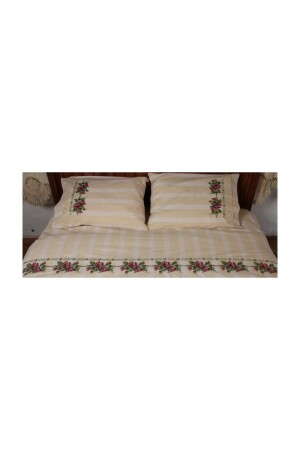 Double Canvas Pique Set (burgundy) EFESANCKKNVPIKE00 - Efesan