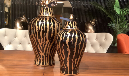 Double Ceramic Cube - 20254 - Cadde Yıldız