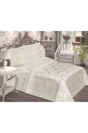Double Duvet Cover Set 6 Pieces 6PRCCF1 - Çt Çeyizci Tekstil