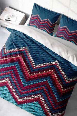 Double Duvet Cover Set Closely Woven Cotton Satin 3D Special Design Knitted (without sheets) PERLASERA28329 - PerlaSera