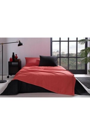 Double Duvet Cover Set Colormix Black Red BC104223 - Özdilek