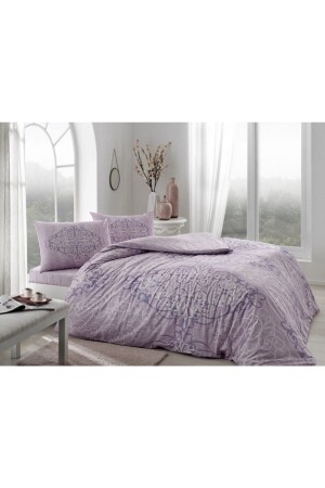 Double Duvet Cover Set Luna Lilac TC53T60266433 - Taç