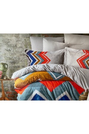 Double Duvet Cover Set Viola Red 4130601602009 - Handy