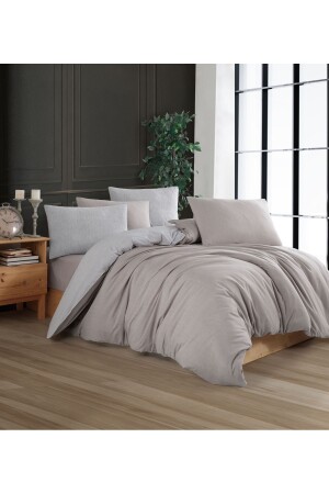 Double Duvet Cover Set with Fitted Sheets | - Estelita