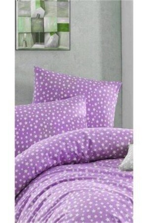 Double Duvet Cover Set Without Sheets 200x220 cm Duvet Cover + 2 Pillowcases Purple Ecyıl33 ecyıl33 - üntaş