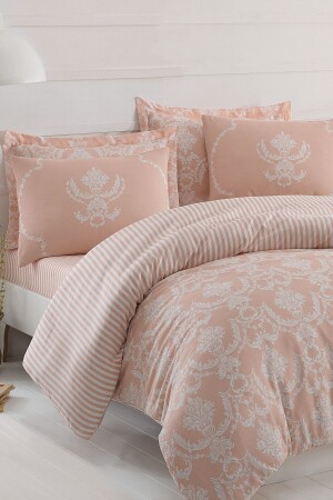 Double Easy-Iron Duvet Cover Set Pure Powder EP-010220 - Enlora Home