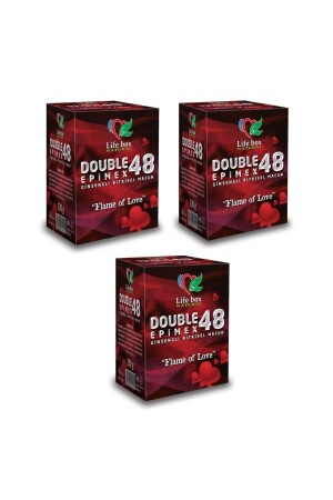Double Epimex 48 Ginseng Honey and Carob Paste 230gr 3-boxes 3BOXES LIFE - Lifebox