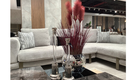 Double Glass Candlestick - 20266 - Cadde Yıldız