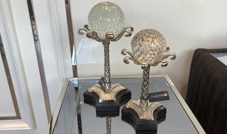 Double Glass Sphere Object - 20335 - Cadde Yıldız